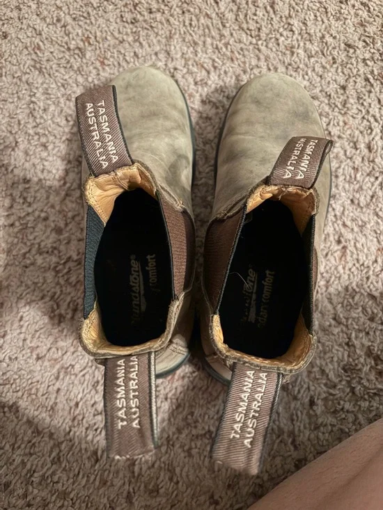 BLUNDSTONE UNISEX CLASSICS CHELSEA BOOTS - Brown - Picture 3 of 5